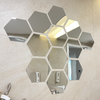 Oglinzi Decorative Stickere Hexagonale - 12 Bucati
