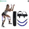 Kit: Set benzi fitness + Set 3 corzi elastice pentru fitness